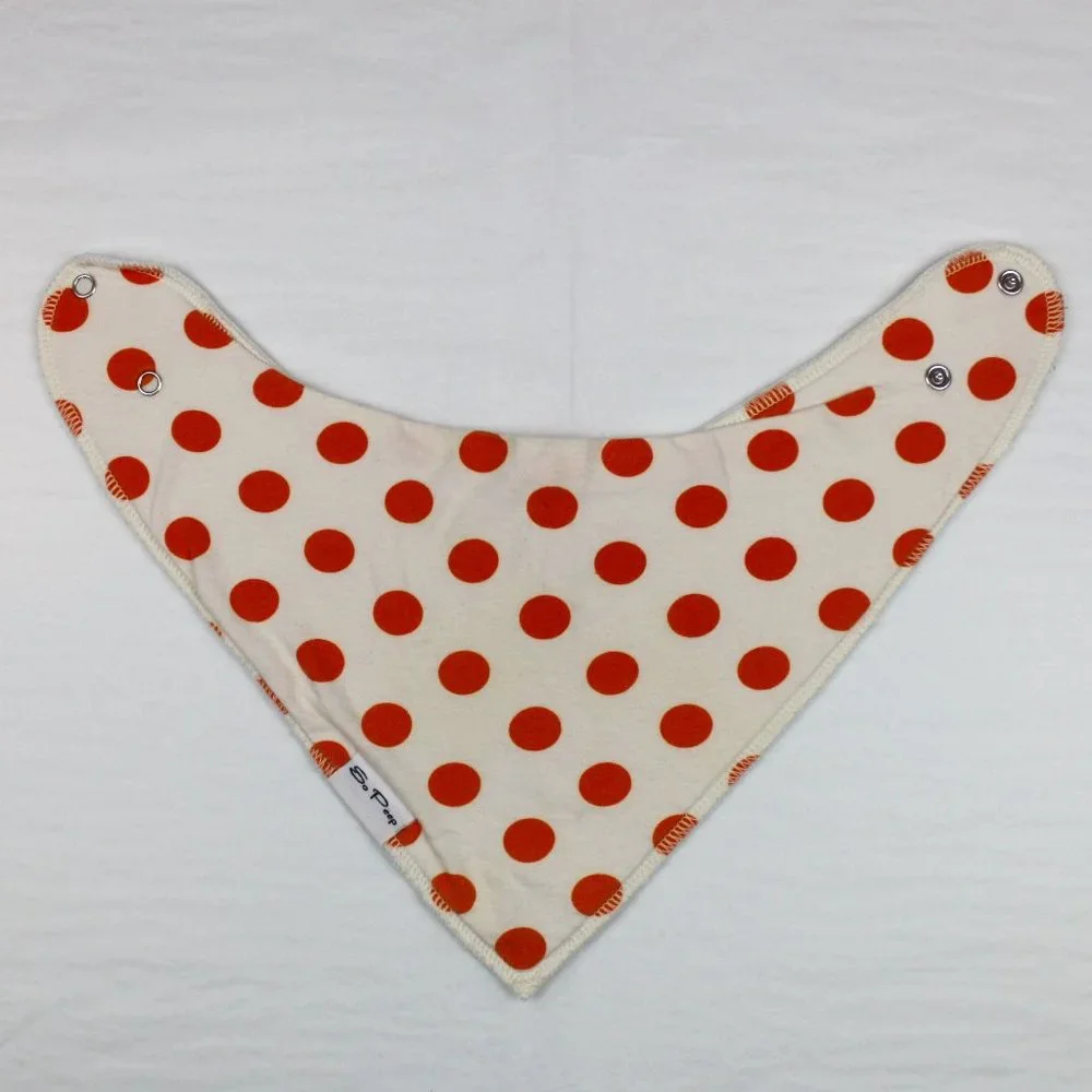So Peep Lot of 3 Baby Bandana Organic Cotton Bibs